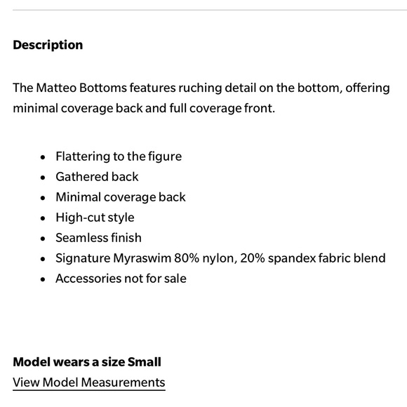 Myra Swim ‘Matteo’ Bottoms - Picture 9 of 12